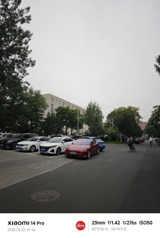 久违的雨天 凉丝丝的好舒服😊但是没带伞😇中午回不去了